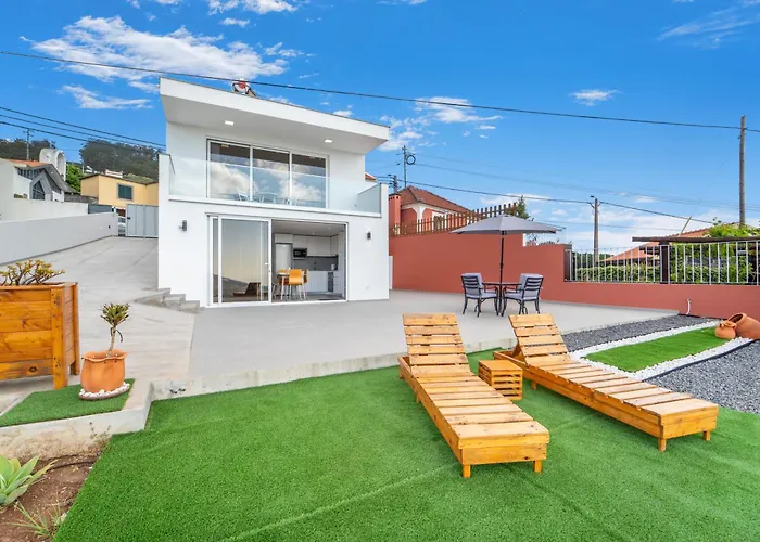 公寓 Brand New Private Modern With Patio And Sea View