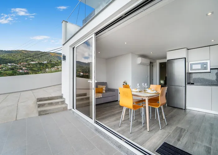 Brand New Private Modern With Patio And Sea View Apartamento Calheta (Madeira)